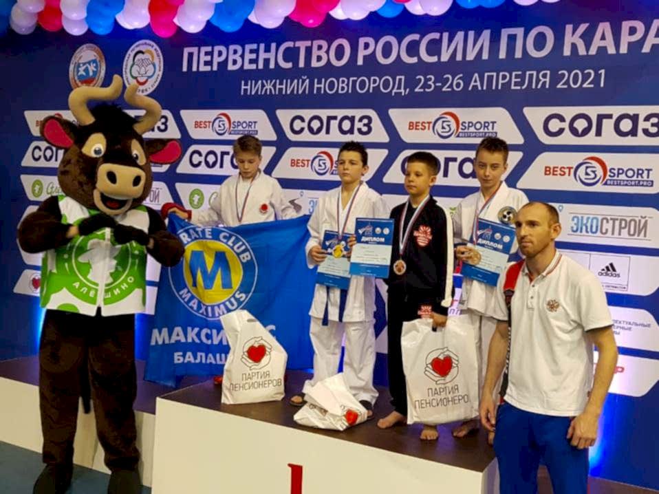 «Серебро» Первенства Казахстана по каратэ среди юношей и девушек (12-13 лет)